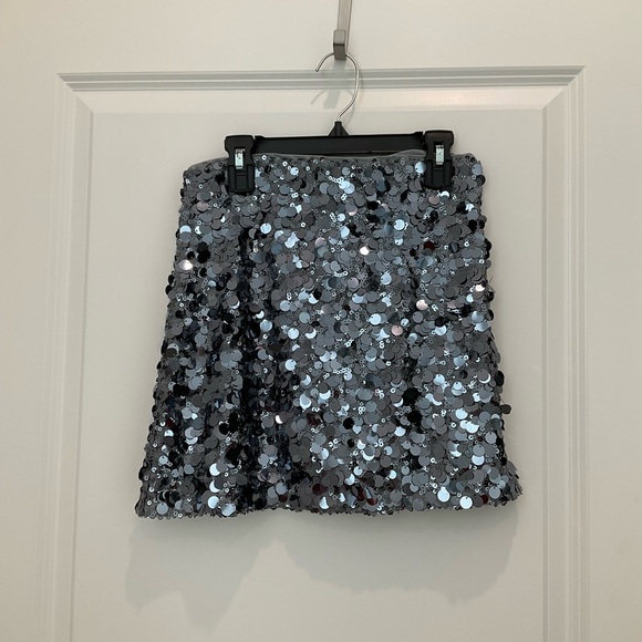 Abercrombie & Fitch Sequin Mini Skort - Picture 2 of 3